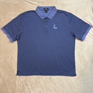 Memphis Grizzlies NBA‎ Antigua Striped Polo VTG Style w/ imperfections XL